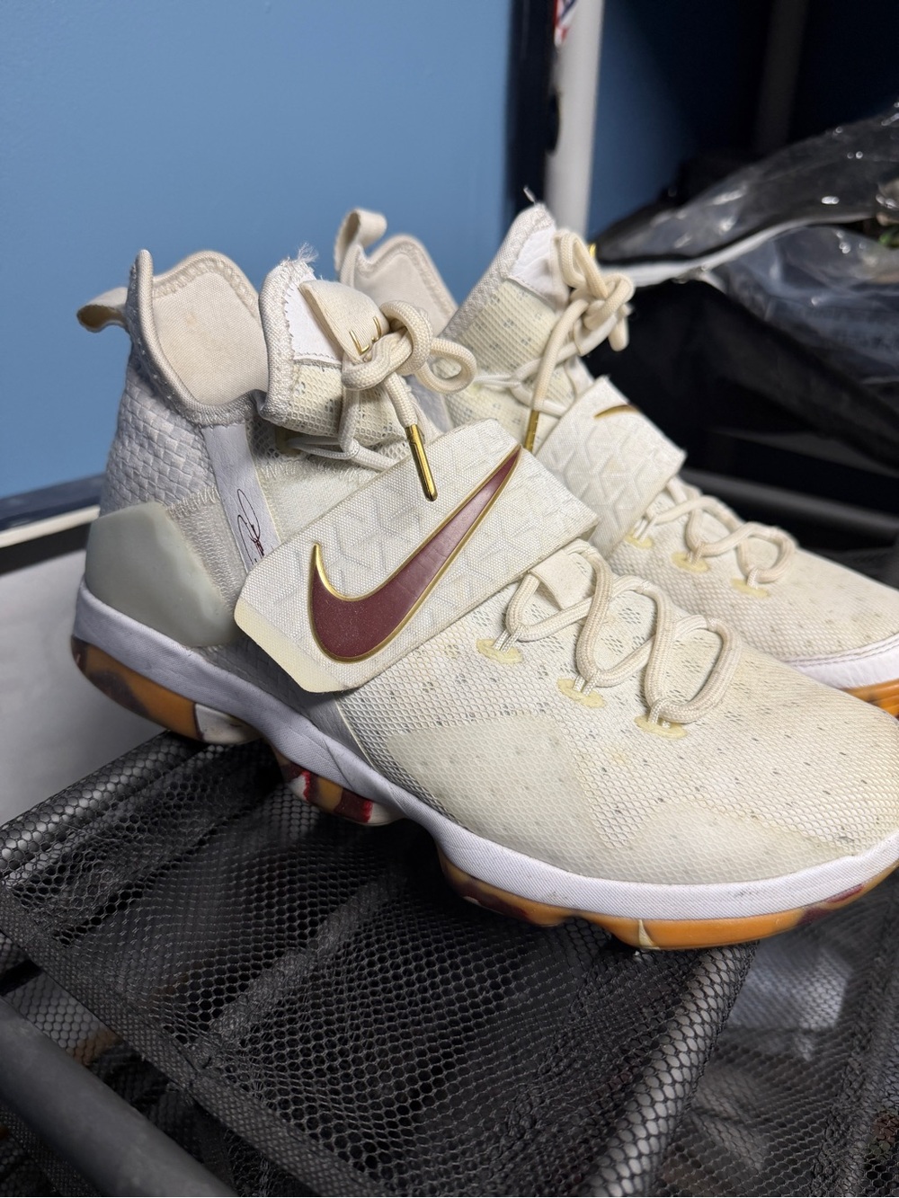 Nike Men’s Lebron 14 White Wine